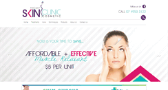 Desktop Screenshot of mackayskinclinic.com.au